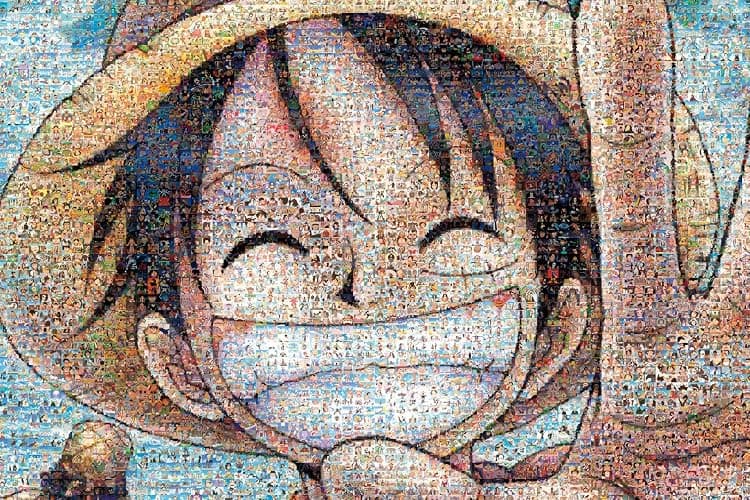 One Piece - 1000pcs Jigsaw Puzzle [Mosaic Art] - Image 1