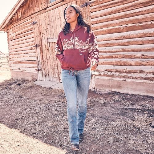Wrangler MS Wash Retro Mae Womens Jeans 09MWZMS thumbnail 4