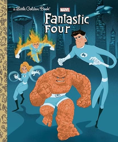 Fantastic Four Little Golden Book (Marvel) - Image 1