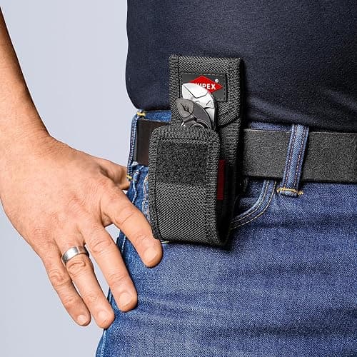 KNIPEX Tools 00 20 72 V04 XS 2 Pc Mini Pliers Set XS in Belt Pouch thumbnail 4