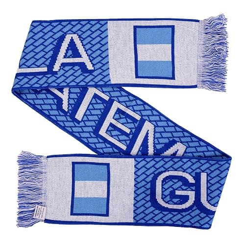 Guatemala Soccer Knit Scarf - Image 1