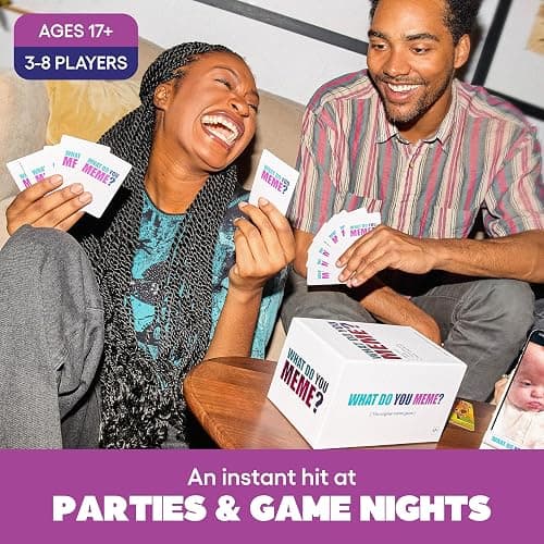 WHAT DO YOU MEME? Core Game, Now Including GIF's by Relatable, The Essential Adult Party Game for Meme Lovers, A Fun White Elephant Gifts and Stocking Stuffers thumbnail 4