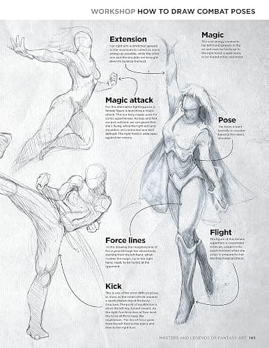 Masters and Legends of Fantasy Art, 2nd Expanded Edition: Techniques for Drawing, Painting & Digital Art from Fantasy Legends (Fox Chapel Publishing) Dozens of In-Depth Interviews & Workshops thumbnail 12
