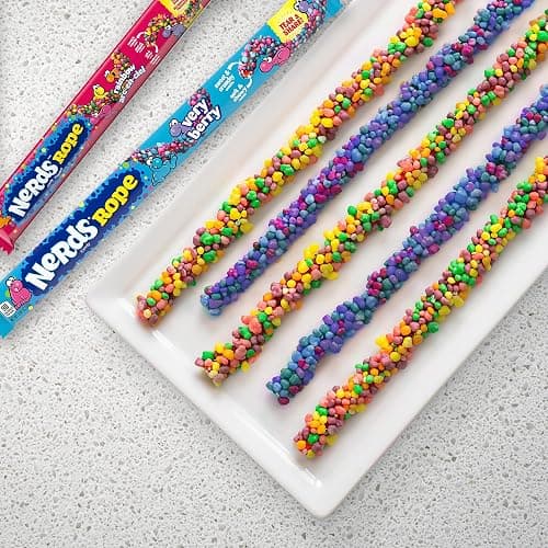 Nerds Rope Candy, Variety Box, Rainbow & Very Berry, 0.92 ounce (Pack of 32) thumbnail 8