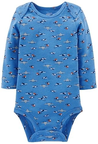 Simple Joys by Carter's Unisex Babies' Long-Sleeve Bodysuit thumbnail 2