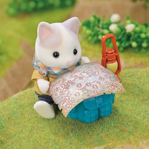 Sylvanian Families - 5763 Hermano y Babé Gato Latte, Vamos a Explorar thumbnail 7