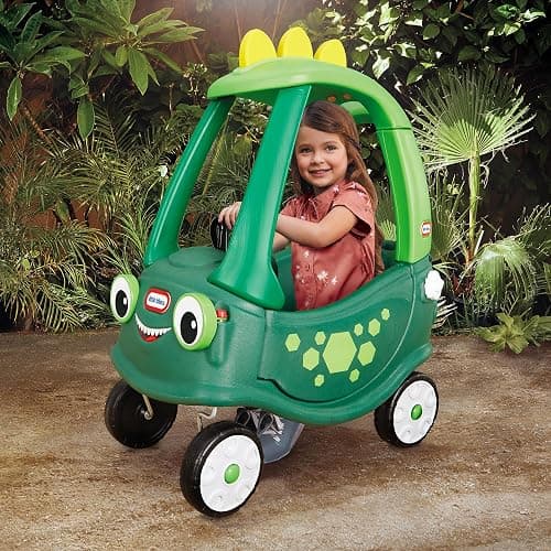 Little Tikes Cozy Coupe Dinosaur – Amazon Exclusive Large, Green thumbnail 9
