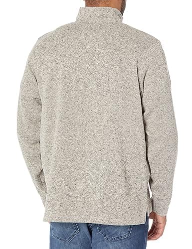 Wrangler Authentics mens Long Sleeve Fleece Quarter-zip thumbnail 2