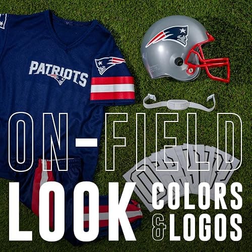 Franklin Sports NFL Youth Football Uniform Set for Boys & Girls - Includes Helmet, Jersey & Pants with Chinstrap + Numbers thumbnail 4