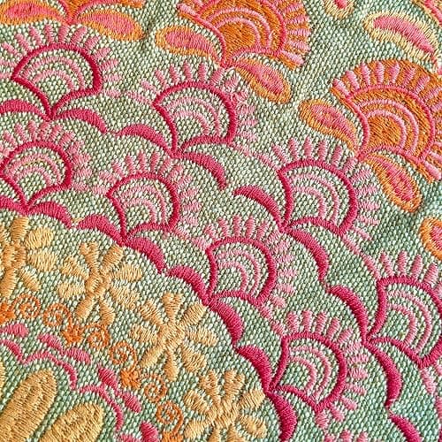 Mandala Life ART Large Boho Pouf Cushion Cover Pink Round Floor Pillow Luxury Kids Room Décor Cotton Pouf Ottoman Cushion for Meditation Yoga and Boho Chic Seating Area Stool Cotton 24x8 Unstuffed thumbnail 4