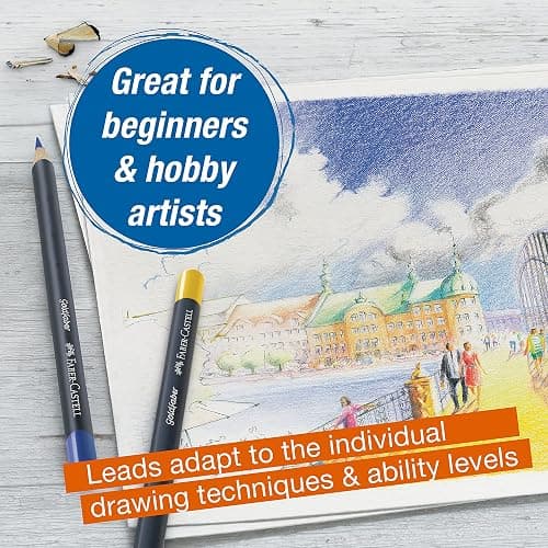 Faber-Castell Creative Studio Goldfaber Color Pencils - Tin of 48 thumbnail 8