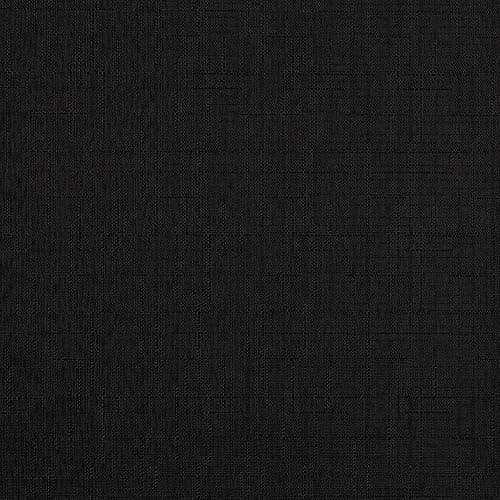 ECLIPSE Kendall Modern Blackout Thermal Rod Pocket Window Curtain for Bedroom or Living Room (1 Panel), 42" x 63", Black thumbnail 8