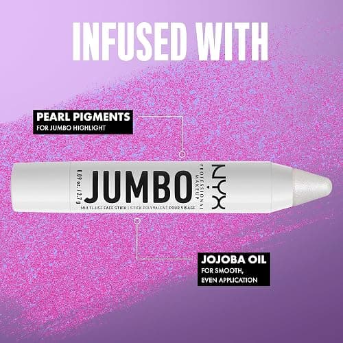 NYX PROFESSIONAL MAKEUP, Jumbo Multi-Use Face Highlighter Stick - Vanilla Ice Cream thumbnail 6