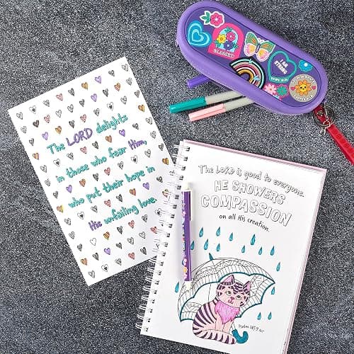 My Favorite Bible Verses Coloring for Girls, Ages 8-12 thumbnail 2
