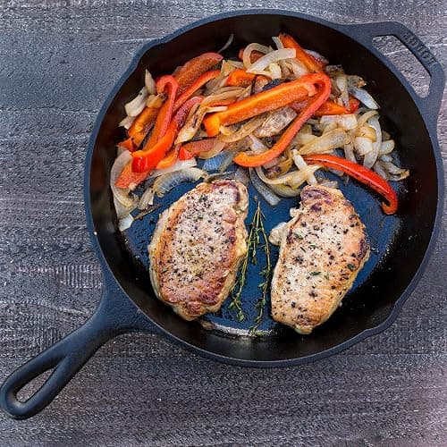 Lodge 12 Inch Cast Iron Pre-Seasoned Skillet – Signature Teardrop Handle - Use in the Oven, on the Stove, on the Grill, or Over a Campfire - Black thumbnail 7