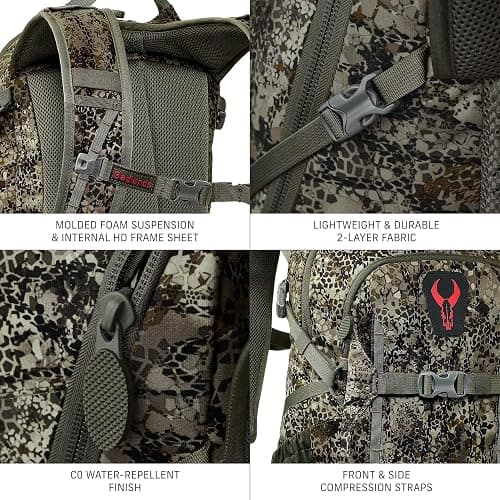 Badlands ATX 12 Hunting Pack - All-Terrain Xtreme Tactical Backpack, Lightweight, Water Resistant, Realtree EDGE thumbnail 5