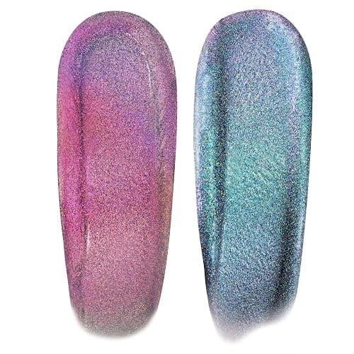 ColourPop x Stranger Things Chrome Liquid Eyeshadow Duo - Color-Shifting Chrome Eyeshadow with Long-Lasting & Ultra-Pigmented Formula - The Monster (2 Count) thumbnail 2