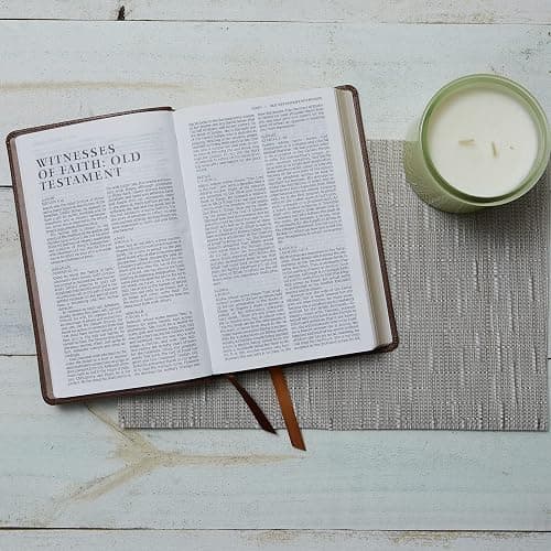 NRSV Catholic Edition Gift Bible, White Leathersoft (Comfort Print, Holy Bible, Complete Catholic Bible, NRSV CE): Holy Bible thumbnail 6