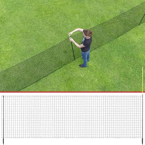 Anything Sports Baseball, Mini Baseball, Softball Fence. 100 FT of 5 FT Tall Fencing with Foul Poles thumbnail 5