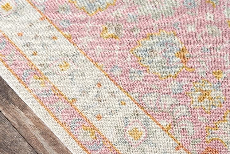 Momeni Anatolia Area Rug, 7'9" X 9'10", Pink thumbnail 5