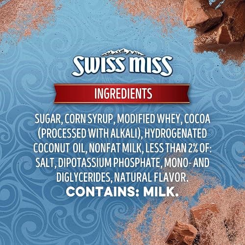 SWISS MISS Milk Chocolate Flavored Hot Cocoa Mix, 38.27 OZ Square Canister thumbnail 7