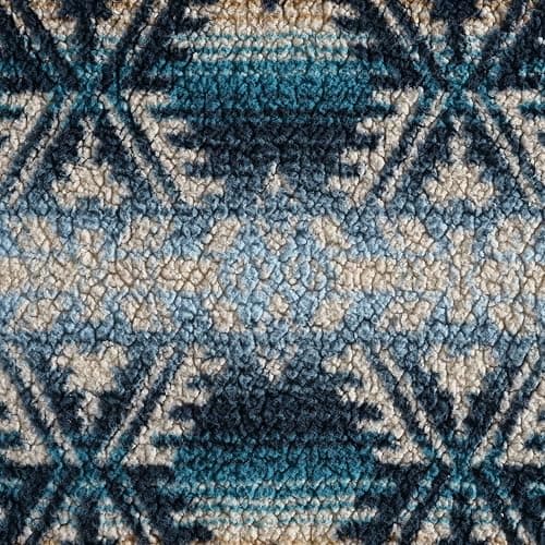 Wrangler - Blanket, Super Soft Sherpa Bedding with Corduroy Reverse, Yellowstone Inspired Throw Blanket for Couch or Bed (Frontier Turquoise, 50" x 60") thumbnail 6