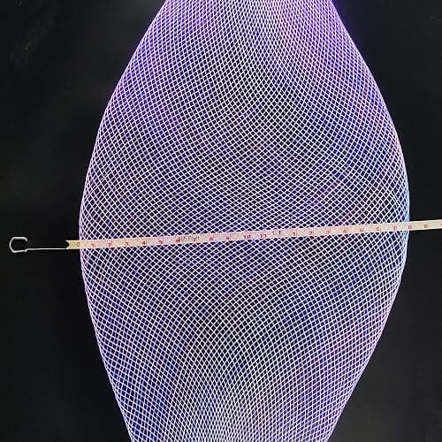 FOPLIT LED Fiber Optic Mesh Light Kits with Battery Controller for Dresses Costumes Textiles - Net Fabric Light Up Wedding Parties Halloween Christmas (6.6 Yards (6 Meters) Mesh) thumbnail 7