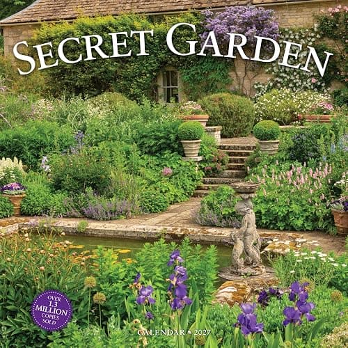 Secret Garden Wall Calendar 2027 - Image 1