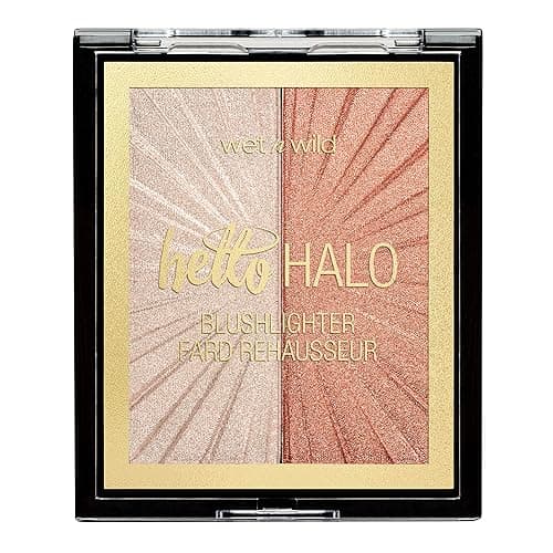 Wet n Wild MegaGlo Blushlighter, Blendable Blush & Highlighter Set, Shimmery Metallic Finish, Highlight Bling - 2- Highlight Bling - 0.35 Ounce (Pack of 1)