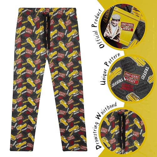 Only Fools and Horses Pyjamas for Men Long PJ Bottoms Loungewear Nightwear Teens Comfy Trousers Lounge Pants with Pockets Sleepwear Funny Gifts for Men thumbnail 2