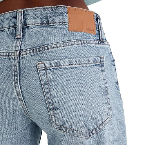 AEROPOSTALE Womens Low Rise Baggy Jean thumbnail 4