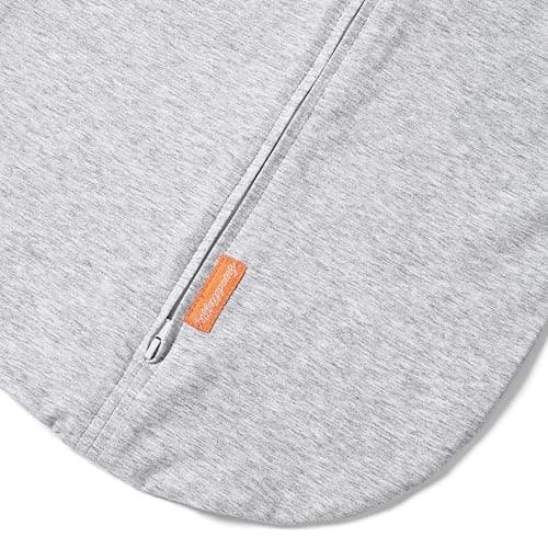 SwaddleMe by Ingenuity Compression Swaddle Pod, Two-Way Zipper for Easy Changes, Improves Sleep & Calms Startle Reflex, 0-2 Months, 2-Pack - Dino Jam - Dino Jam thumbnail 15