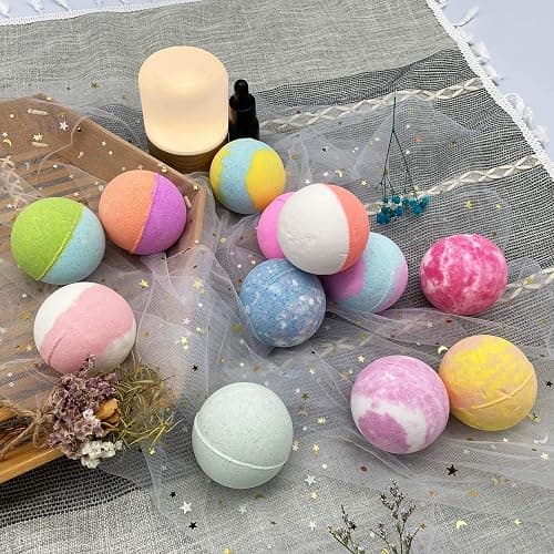 3.5 oz XL Bath Bombs for Kids with Puppy Toys Inside Kids Bath Bombs Organic Bubble Bath Fizzies Colorful Bomb 12 Pcs Set Birthday/Christmas Surprise Gift for Girls & Boys thumbnail 2