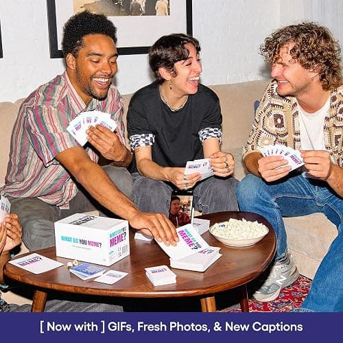 WHAT DO YOU MEME? Core Game, Now Including GIF's by Relatable, The Essential Adult Party Game for Meme Lovers, A Fun White Elephant Gifts and Stocking Stuffers thumbnail 2