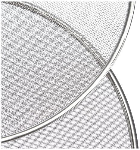 de Buyer - Edelstahlsieb mit 4 auswechselbaren Siebeinsätzen (3mm/ 2mm/ 1mm/ 0,5mm Durchmesser) - 4605.21, Silber thumbnail 7