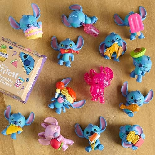 Just Play Stitch Blind Mini Figures 2-Pack, 2-inch Collectible Figurines and 2 Reusable Burger Boxes, Kids Toys for Ages 3 Up thumbnail 4