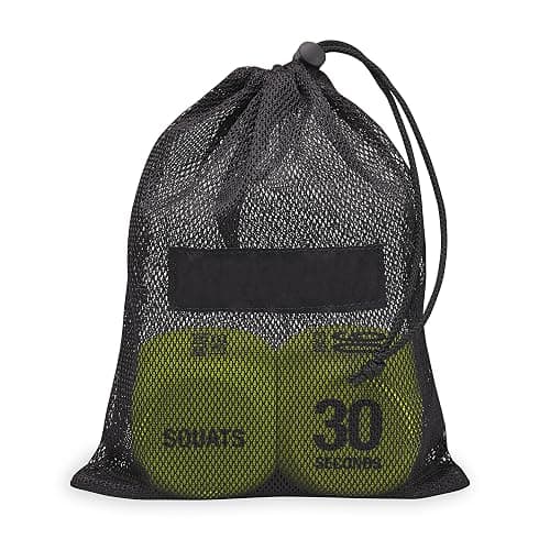 SPRI Exercise Dice (6-Sided) - Game for Group Fitness & Exercise Classes - Includes Push Ups, Squats, Lunges, Jumping Jacks, Crunches & Wildcard (Includes Carrying Bag) thumbnail 2