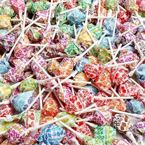 DUM DUMS Original Mix Lollipops, 1 lb Bag (60 Pieces Approx.), Gluten Free Hard Candy, Assorted Flavors, Individually Wrapped Lollipops, The Hampton Popcorn & Candy Company thumbnail 6