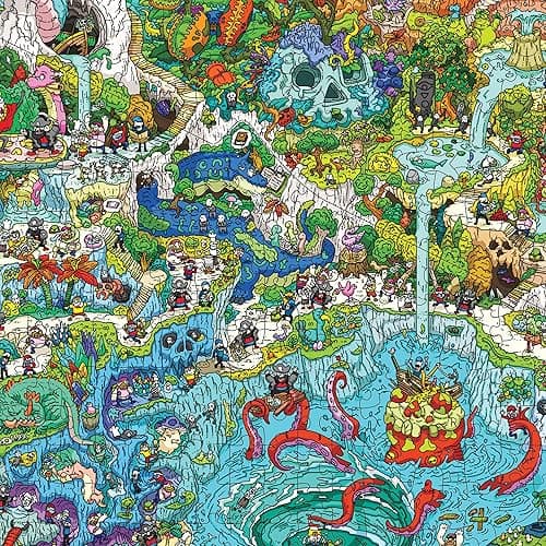 The Peckish Pirates • 1000-Piece Jigsaw Puzzle from The Magic Puzzle Company • Series Four thumbnail 4