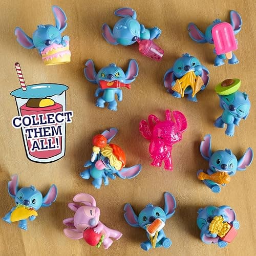 Just Play Stitch Blind Mini Figures 2-Pack, 2-inch Collectible Figurines and 2 Reusable Burger Boxes, Kids Toys for Ages 3 Up thumbnail 6