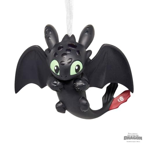 Hallmark How to Train Your Dragon Toothless Christmas Ornament, Movie Gifts thumbnail 8