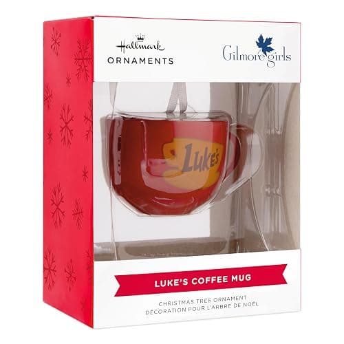 Hallmark Gilmore Girls Luke's Coffee Mug Christmas Ornament thumbnail 5