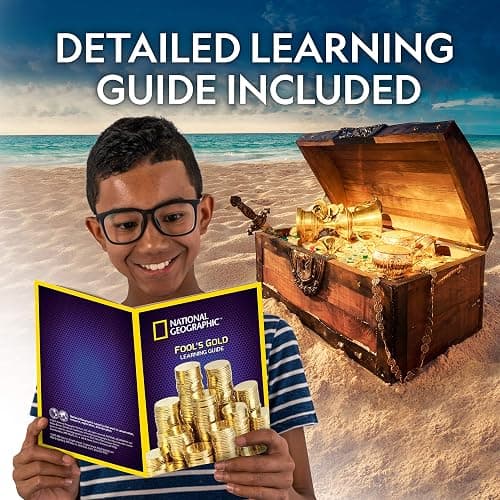 National Geographic Fool’s Gold Dig Kit – 12 Gold Bar Dig Bricks with 2-3 Pyrite Specimens Inside, Party Activity with 12 Excavation Tool Sets, Great Stem Toy for Boys & Girls or Party Favors thumbnail 5