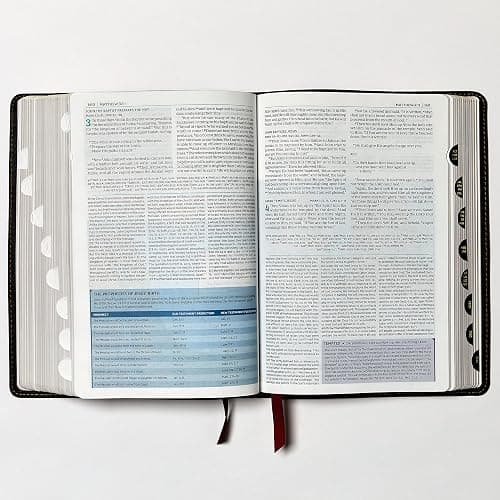 NKJV Study Bible, Bonded Leather, Burgundy, Full-Color, Thumb Indexed, Comfort Print: The Complete Resource for Studying God’s Word thumbnail 7