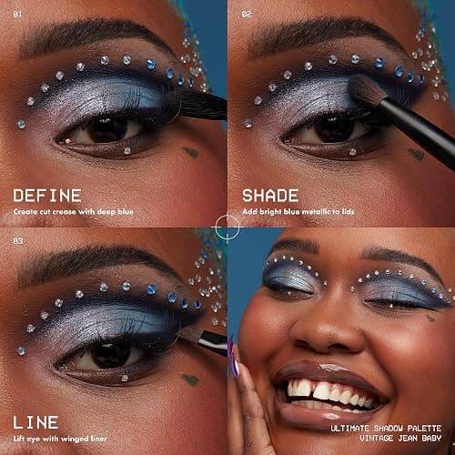 NYX PROFESSIONAL MAKEUP, Ultimate Shadow Palette, Eyeshadow Palette - Vintage Jean Baby thumbnail 6