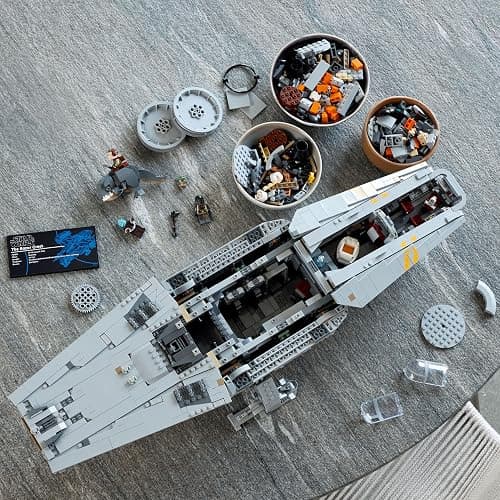 LEGO Star Wars The Razor Crest UCS Set, Ultimate Collectors Series Starship Model Kit for Adults, Large Iconic The Mandalorian Memorabilia Collectable, 75331 thumbnail 2