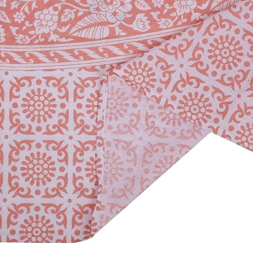 raajsee Rose Gold Ombre Tapestry Wall Hanging Mandala-Bohemian Room Decor-Indian Cotton Throw Hippie Tapestries -Boho Bedding Twin Bedspread 52 x 60 Inches thumbnail 3
