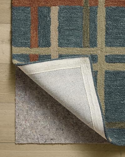 Loloi Magnolia Home by Joanna Gaines Waylon Collection WAY-01 Denim/Multi 5'-0" x 7'-6" Area Rug thumbnail 6