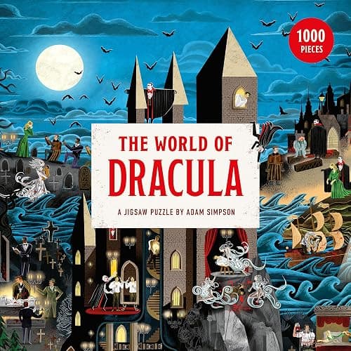 Laurence King The World of Dracula 1000 Piece Puzzle - Image 1