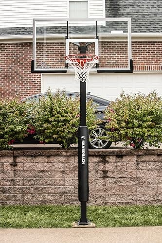 Silverback In-Ground Basketball Hoops, Adjustable Height Tempered Glass Backboard and Pro-Style Flex Rim. - Multiple Styles Available thumbnail 8